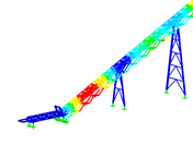 Rusztowanie dla przenośnika taśmowego krawędziowego (C) www.ibehlenz.de . www.ibehlenz.de