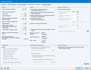 Globale Berechnungsparameter