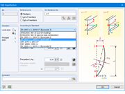 Ermittlung der Stabschiefstellung