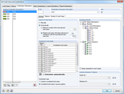 Reduzieren der Lastfälle in den Kombinationen