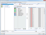 Belastungen in einer Ergebniskombination