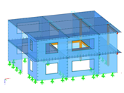 Drewniany budynek mieszkalny