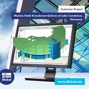 Hotel w marinie Kressbronn-Gohren nad Jeziorem Bodeńskim, Niemcy