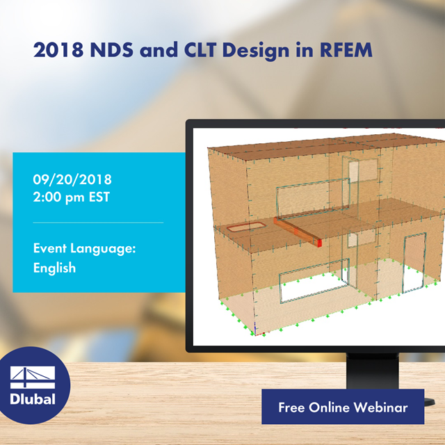 2018 NDS i CLT Design w RFEM
