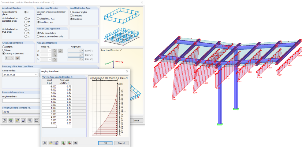 Obciążenie wiatrem, ssanie wiatru