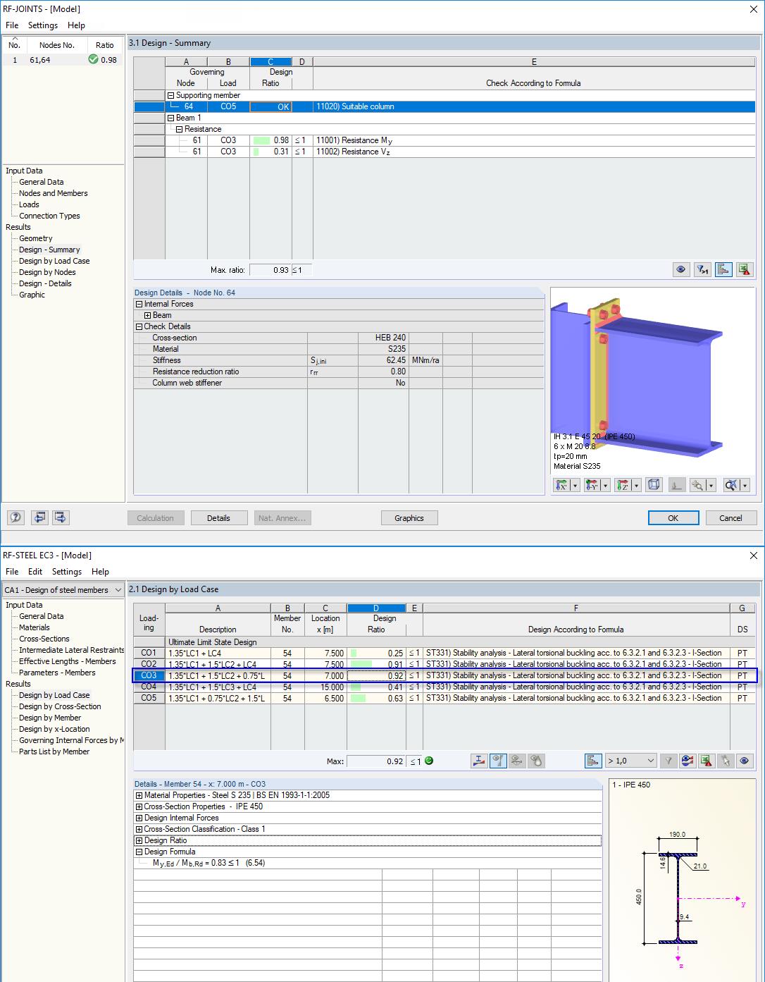 Projektowanie belek i połączeń