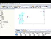 Siły w przekroju ściany usztywniającej