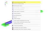 Stab zerlegen in Flächen