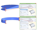 Eckpunkte von Quadrangelflächen