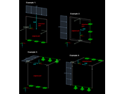 Przykład 1: Horizontaler Schnitt durch die Wand