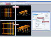 Widok bez uwzględnienia obiektów pomocniczych