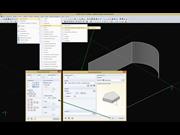 Wyciągnij linię w powierzchnię