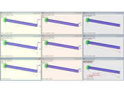 Odkształcenia, przypadek obciążenia 1
