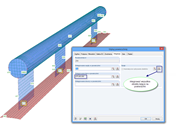 Automatyczne integrowanie obiektów w powierzchniach czworokątnych
