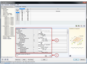 Przypisz parametry do kilku prętów lub zbiorów prętów