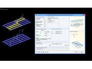 Obciążenie prętowe według obciążenia liniowego