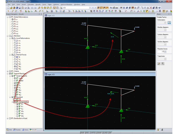 Wypadkowa siła podporowa