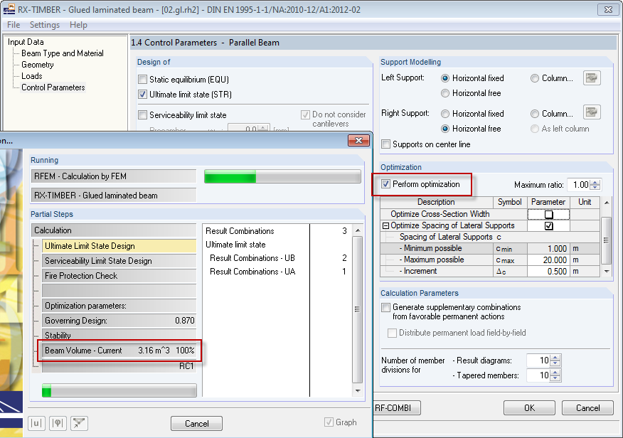 Optymalizacja stężeń bocznych
