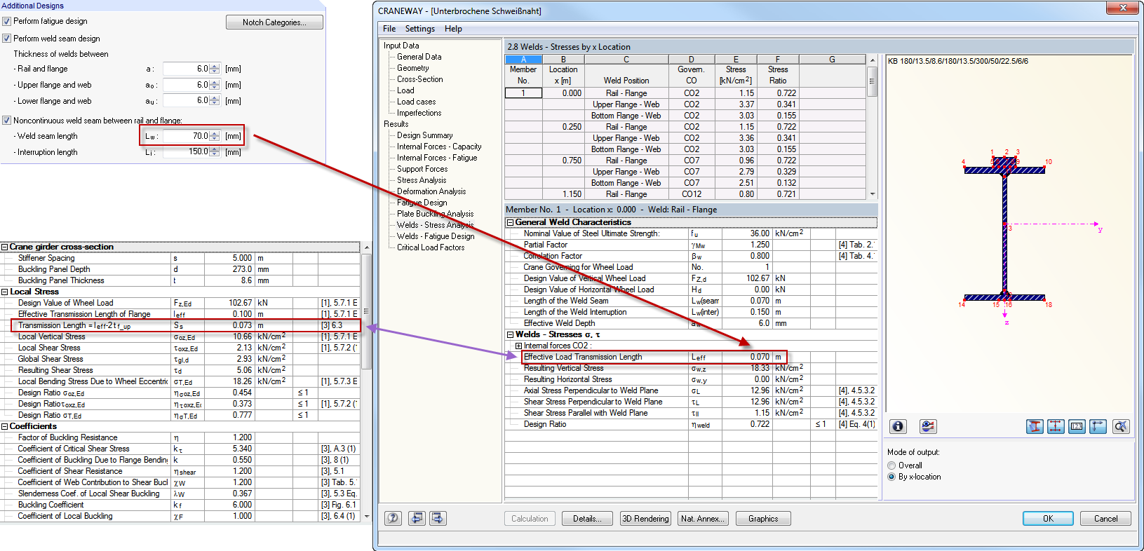 Definicja nieciągłego szwu spawalniczego