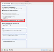 Określić szerokości efektywne zgodnie z EN 1993-1-1, Załącznik E.