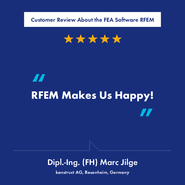 Customer Review About the FEA Software RFEM