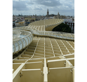 Metropol Parasol w Sewilli, Hiszpania