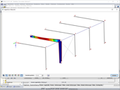 Wyświetlanie odpowiedniego kształtu modu dla współczynnika obciążenia krytycznego