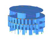 Czteropiętrowy budynek z drewna w St. Georgen, Niemcy