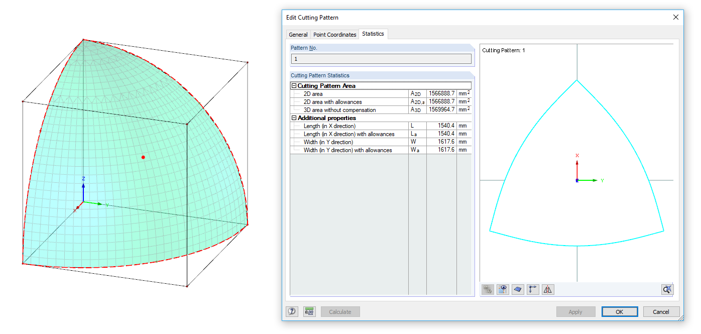 Spłaszczenie trójkąta sferycznego
