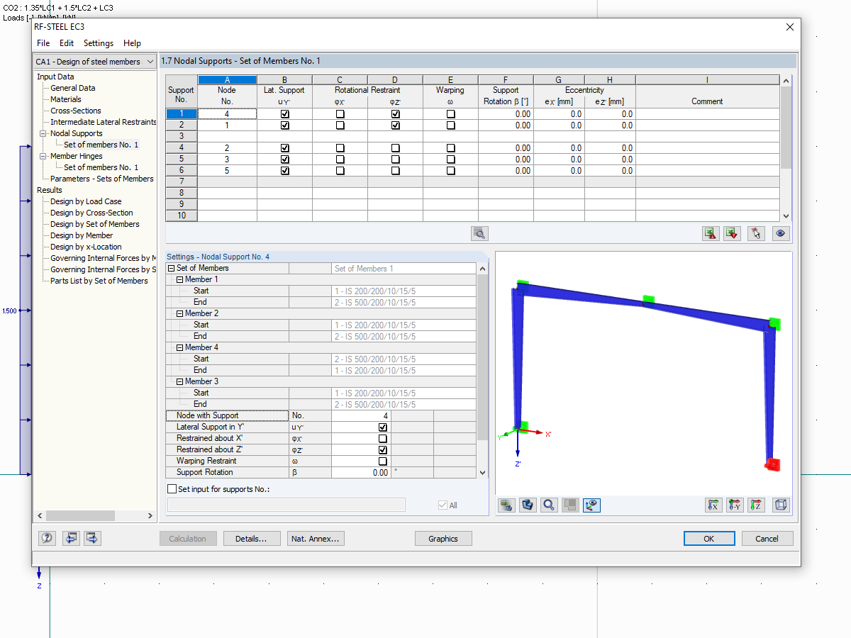 6 – Wprowadzanie podpór węzłowych