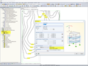 Opisywanie izolinii według przekroju