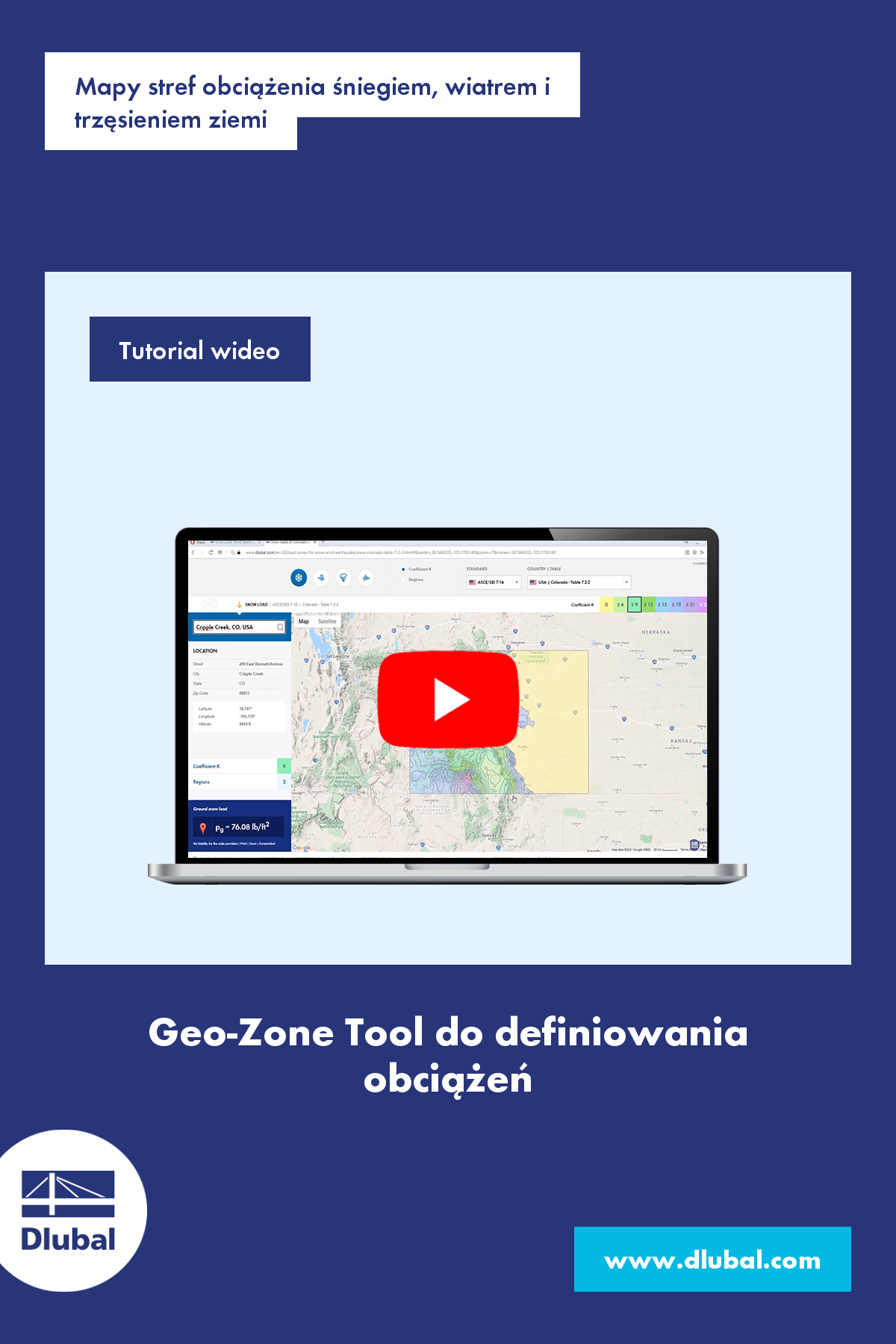 Mapy stref obciążenia śniegiem, wiatrem i trzęsieniem ziemi
