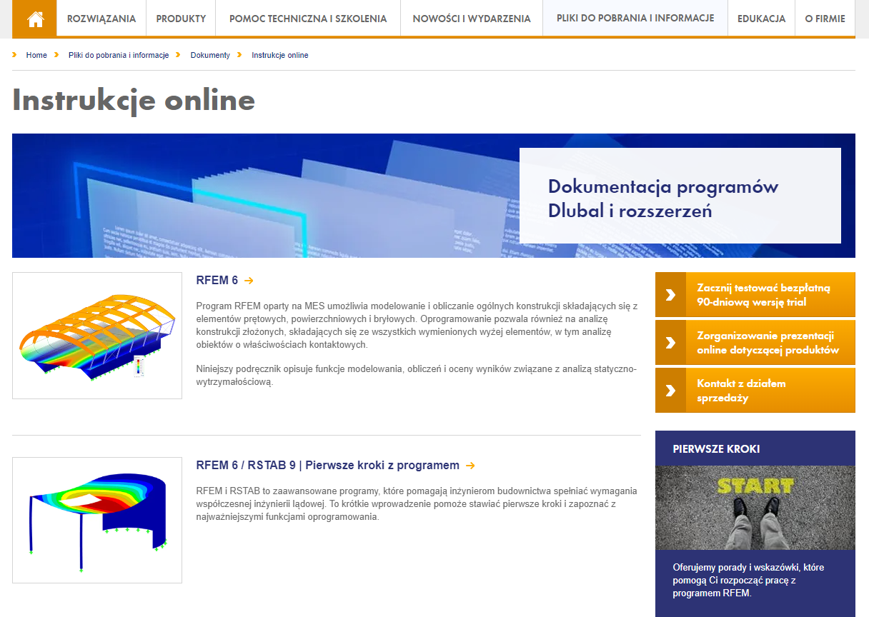 Instrukcje online
