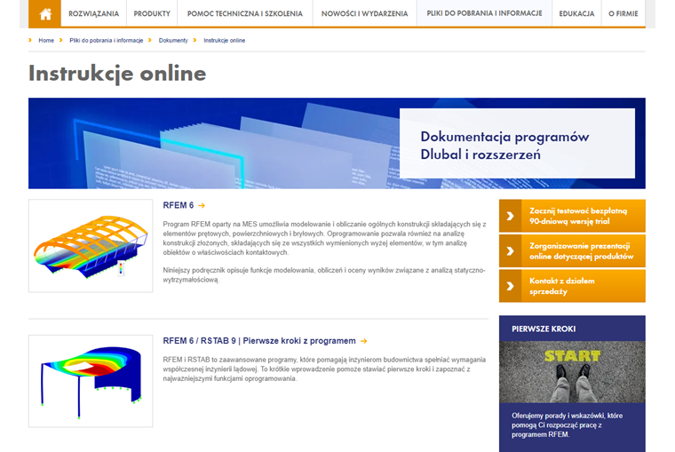 Instrukcje online