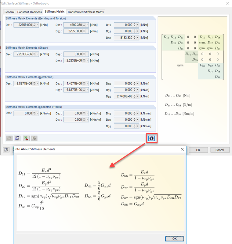 Elementy usztywniające płyty żebrowej