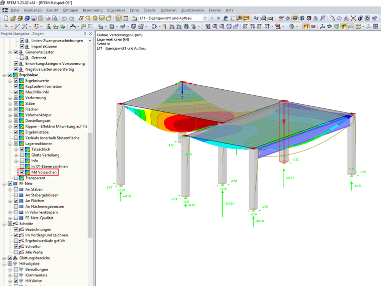Wsparcie reakcji ze znakami