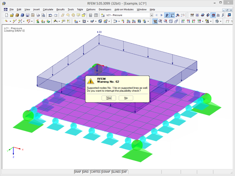 Ostrzeżenie przed obliczeniami