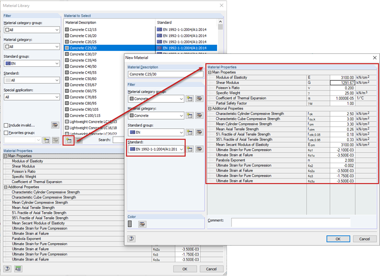 Tworzenie materiału zdefiniowanego przez użytkownika