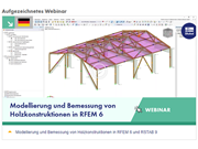 Webinarium nagrane na stronie internetowej firmy Dlubal