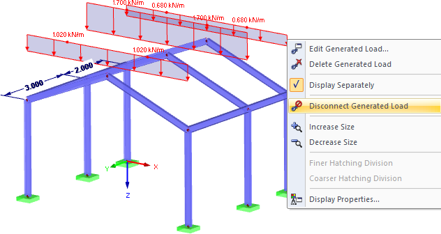 Disconnect Generated Load to Stand-alone Loads