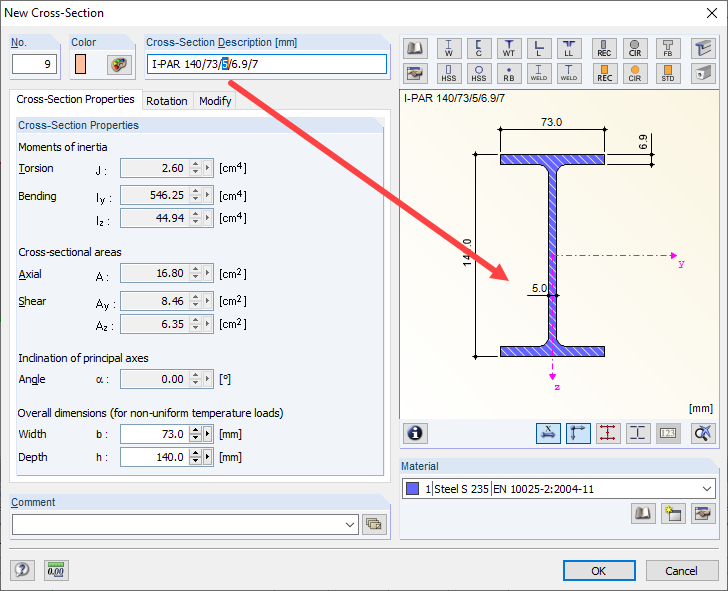 Dostosowanie poprzez wprowadzanie tekstu