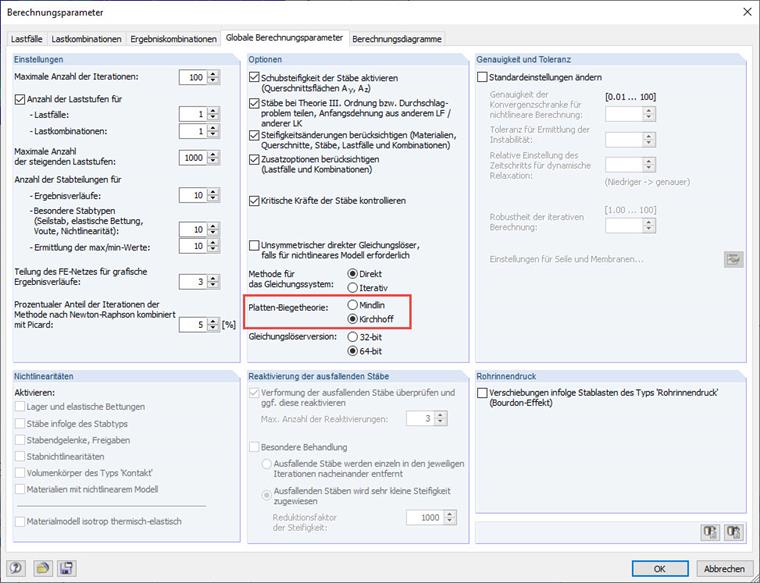 Opcje teorii zginania blach