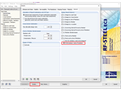 Ustawienia listy części do zaprojektowania dla wszystkich lub tylko prętów
