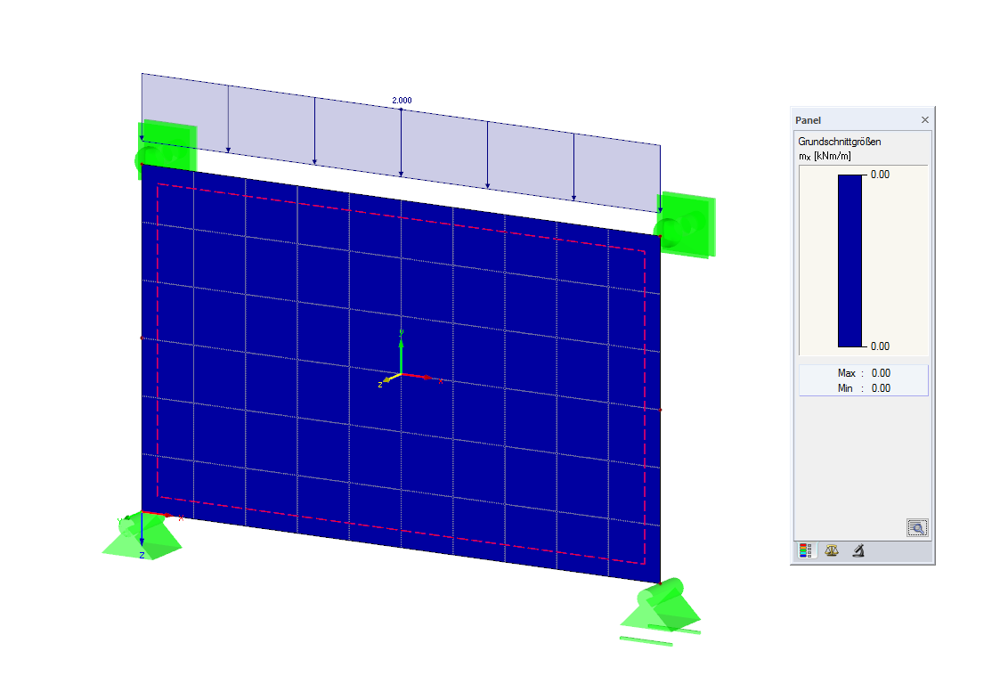 Siły wewnętrzne w powierzchniach