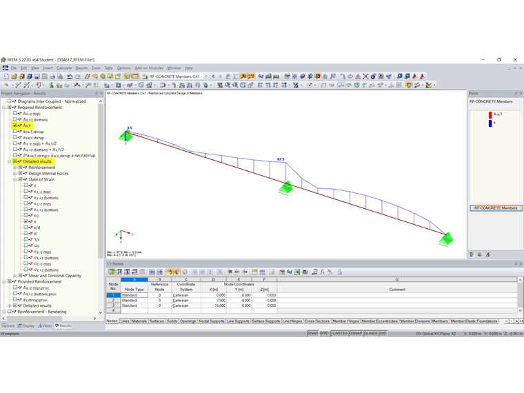 Dostępne są szczegółowe wyniki