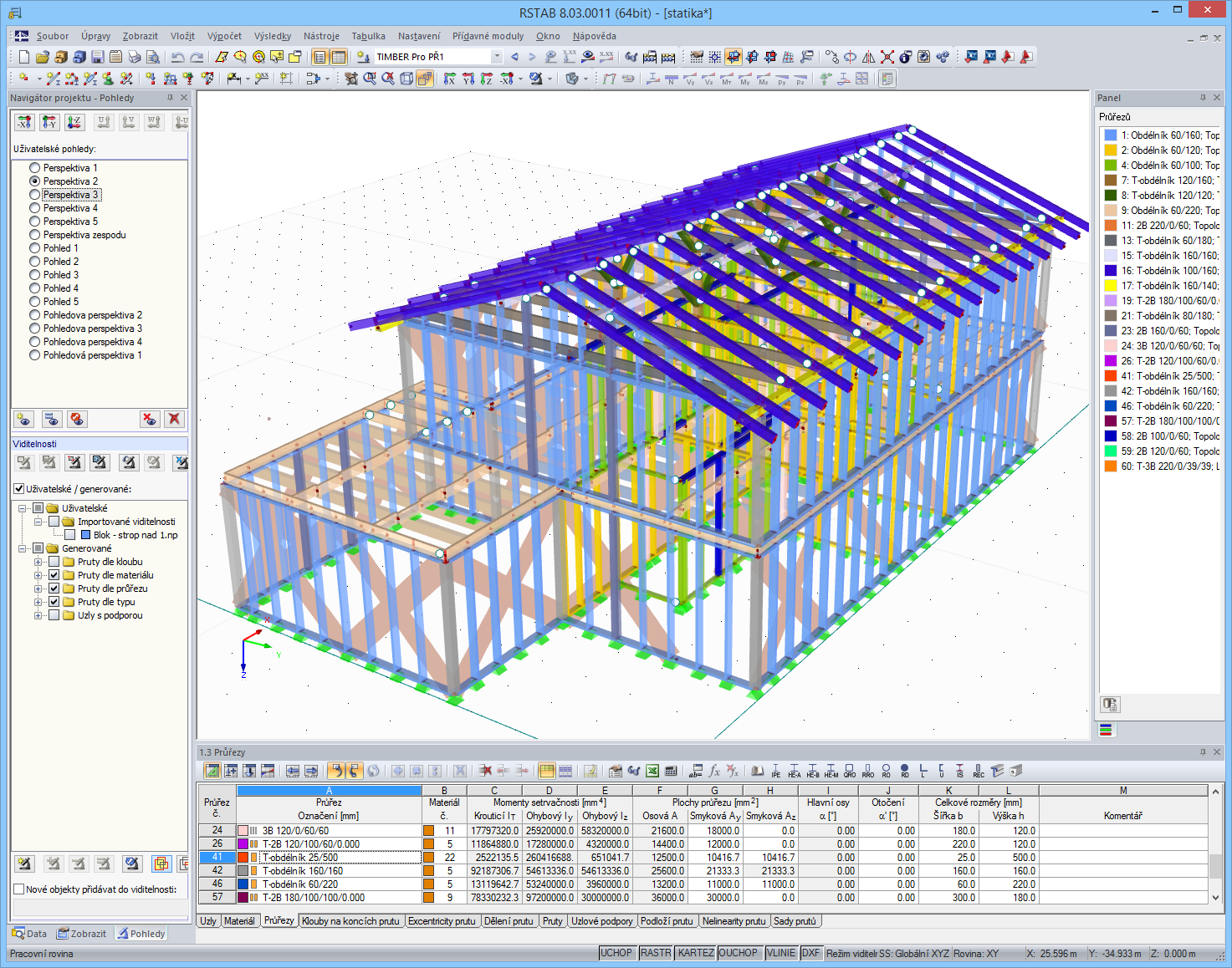 Drewniany dom z parterem z możliwością dostosowania dla osób o ograniczonej sprawności ruchowej