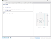 Okno dialogowe "Ustawienia siatki", zakładka "Ogólne"