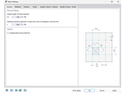 Okno dialogowe "Ustawienia siatki", zakładka "Ogólne"