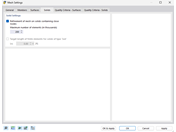 Okno dialogowe "Ustawienia siatki", zakładka "Bryły"
