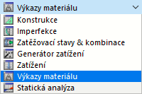 Wybór kategorii „Wykazy części”
